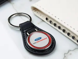 Ford Anelli Chiavi Per Lui Pelle Robusta Tocco Corsa